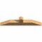 Ekena Millwork Portland Smooth Timber Gable Bracket, Western Red Cedar, 36"W x 7"H x 3 1/2"D x 3 1/2"F, 5/12 Pitch GBW036X07X0404POR00SWR - alternate 2
